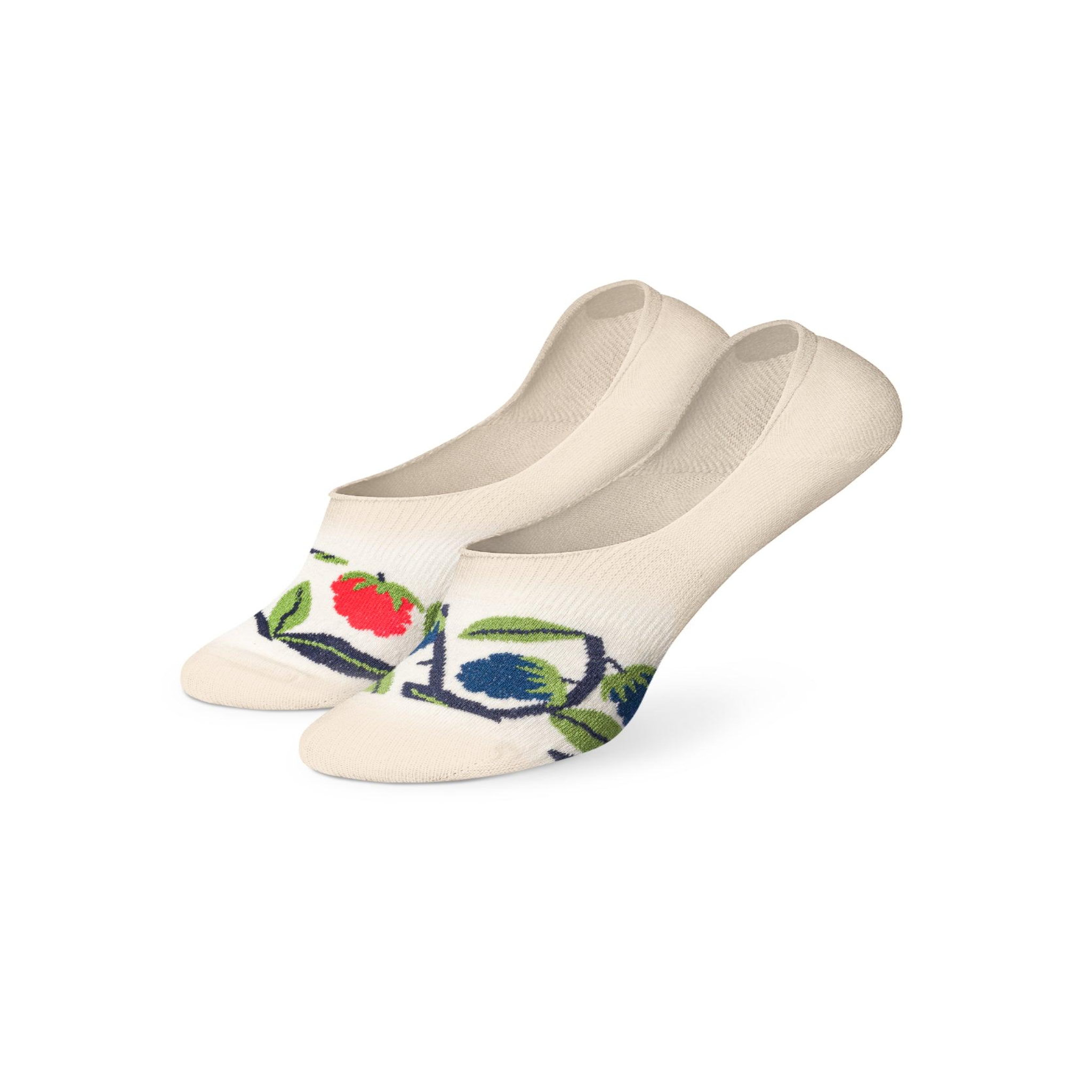 DEDOLES Protège-pieds framboises. Coloris disponibles : Multicolore