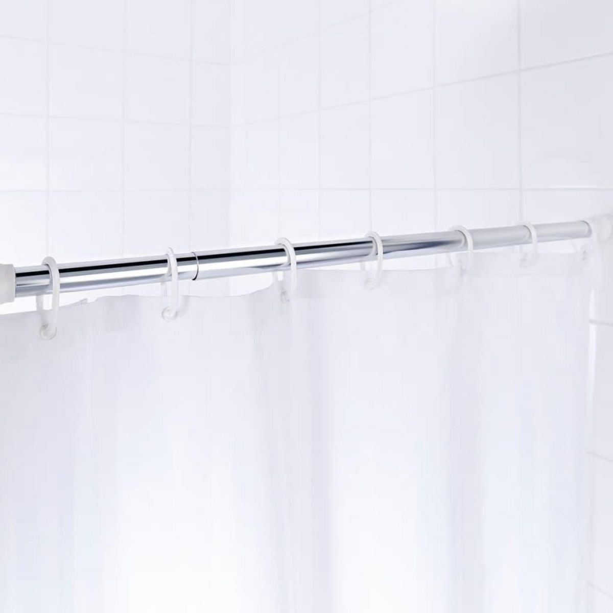 RIDDER RIDDER Tringle de rideau de douche telescopique 110-185cm Chrome 55200