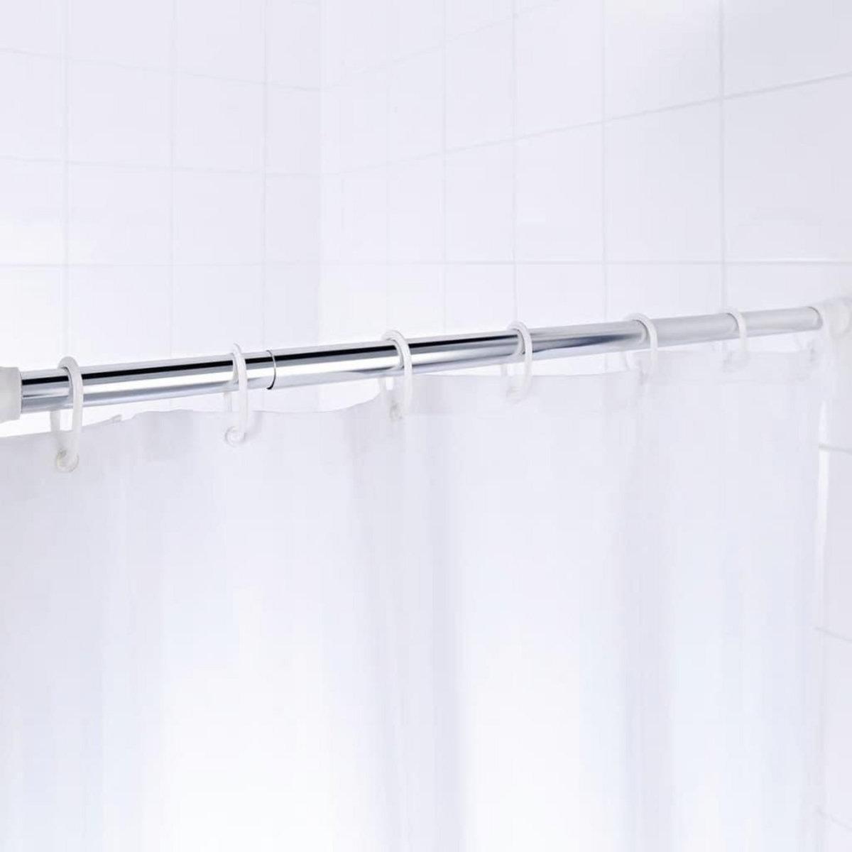 RIDDER RIDDER Tringle de rideau de douche telescopique 110-185cm Chrome 55200