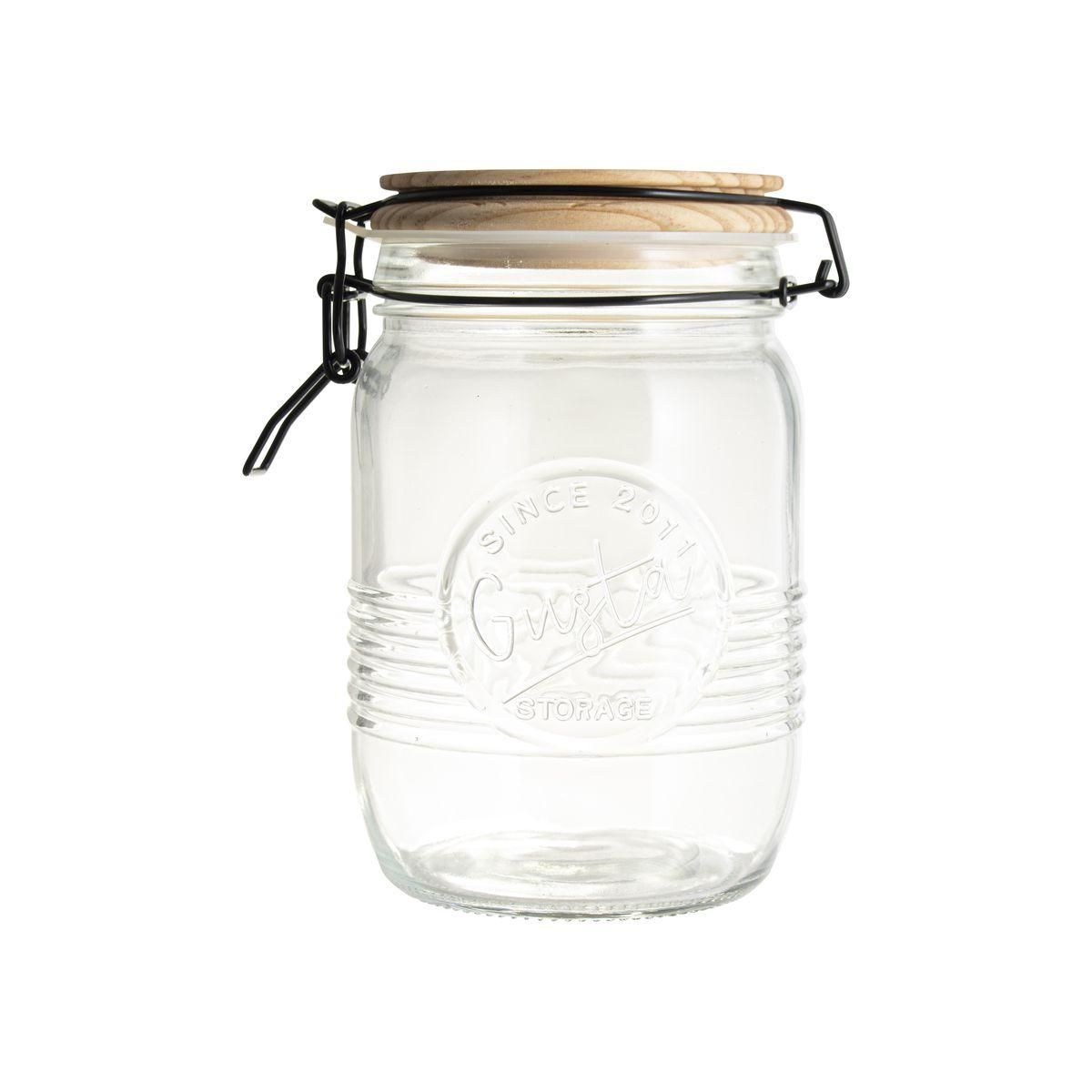 Bocal en verre 1 litre