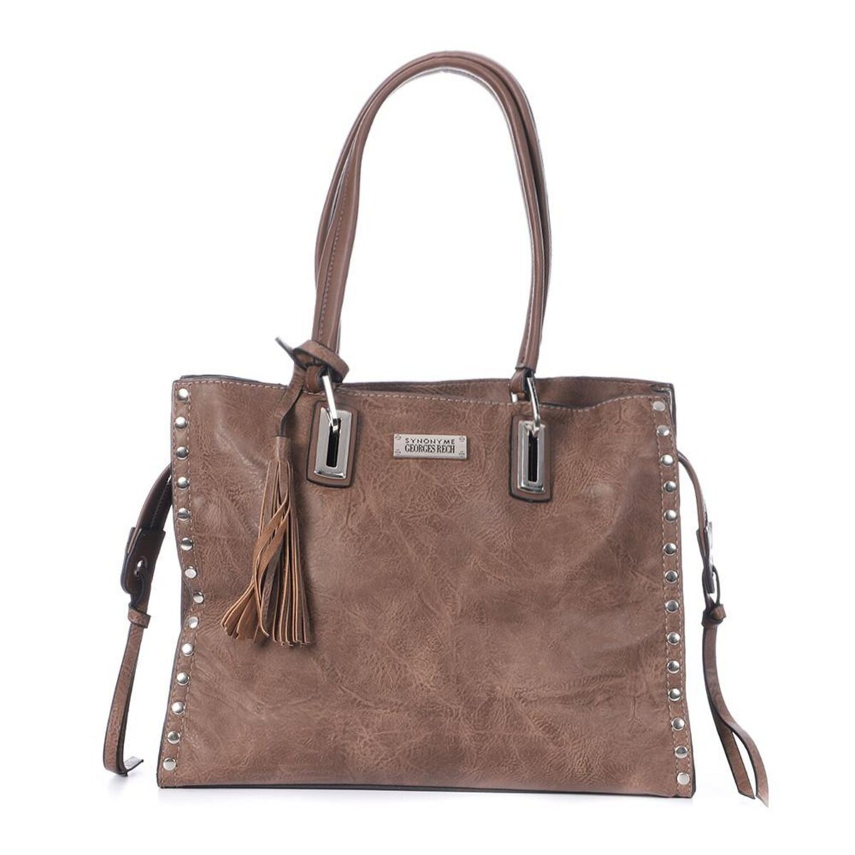 Sac a outlet main marron femme