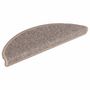 Voir la diapositive 3 : VIDAXL Tapis d'escalier autocollants 15 pcs 56x17x3 cm Beige fonce
