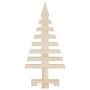 Voir la diapositive 4 : VIDAXL Arbre de Noël en bois pour decoration 60 cm bois massif de pin