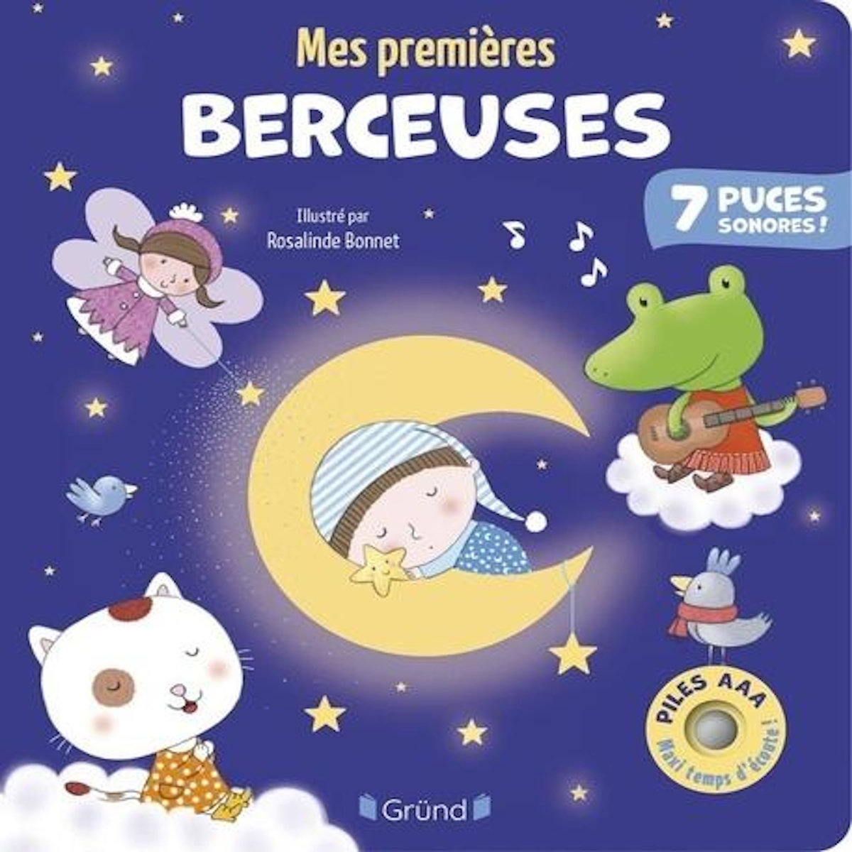 MES PREMIERES BERCEUSES. 7 PUCES SONORES !, Bonnet Rosalinde