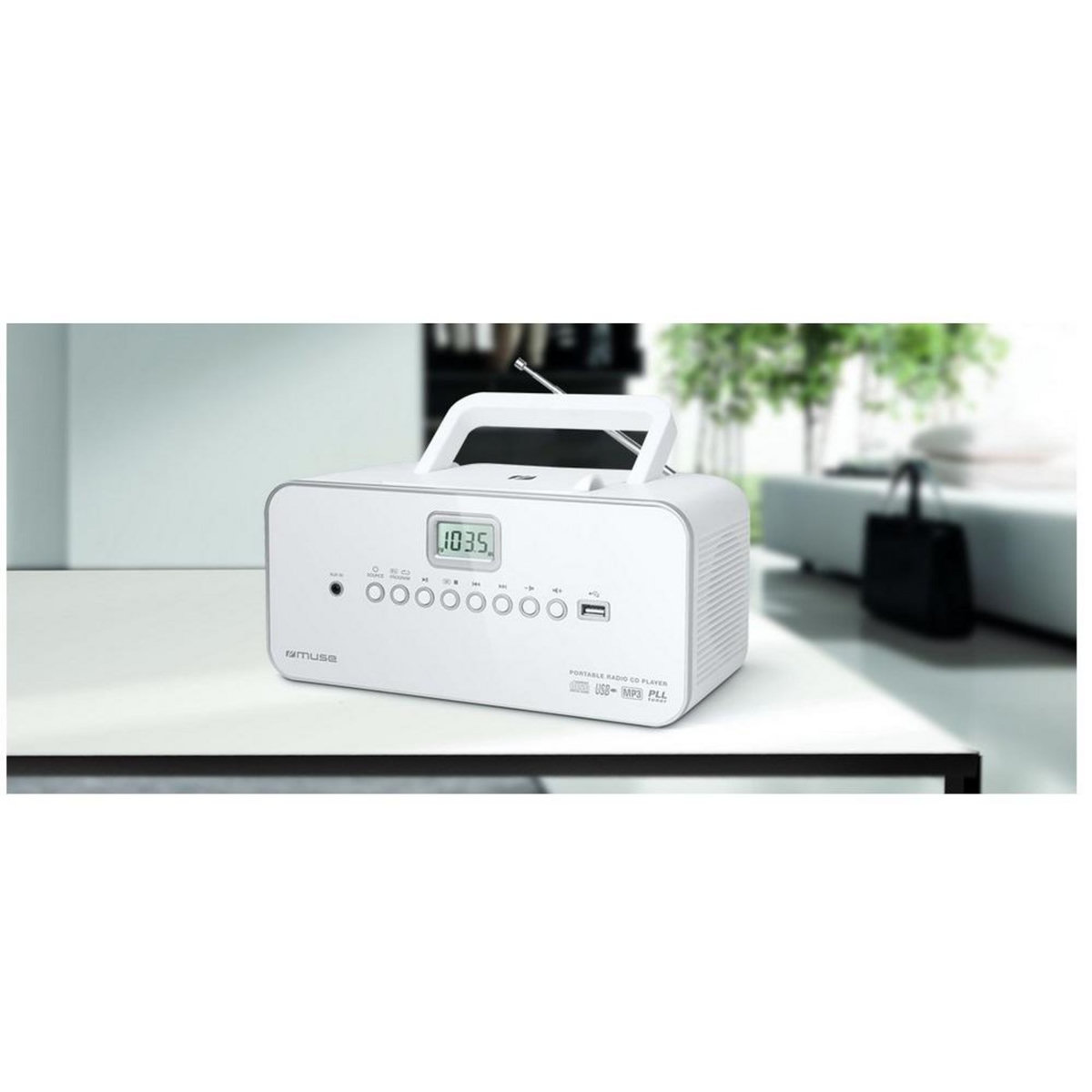 Muse Radio cd blanc - M28RDW