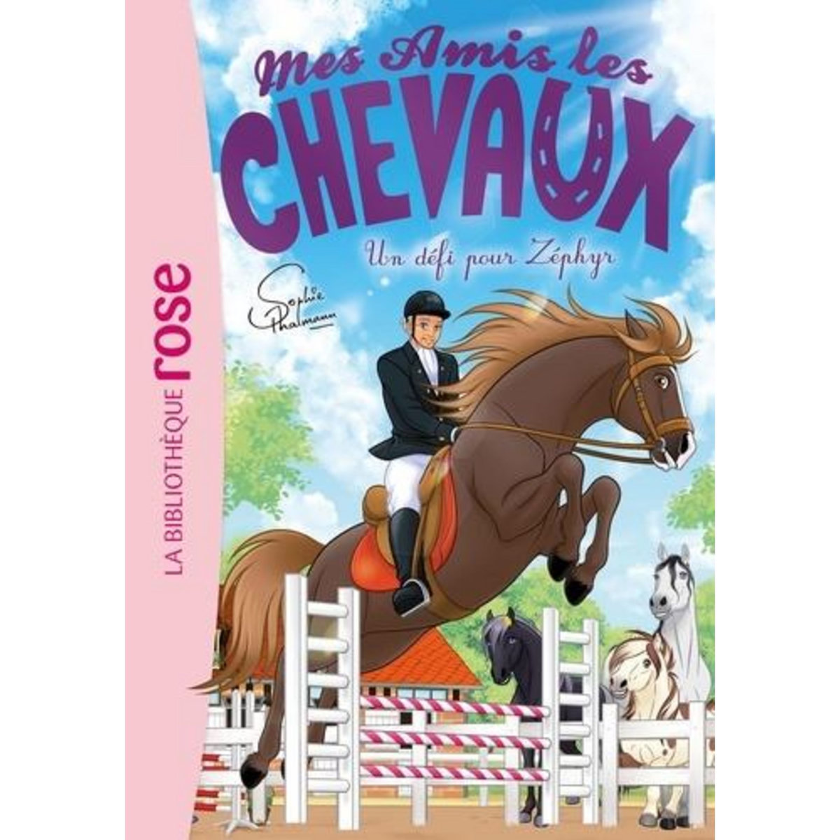 MES AMIS LES CHEVAUX TOME 49 : UN DEFI POUR ZEPHYR, Thalmann Sophie