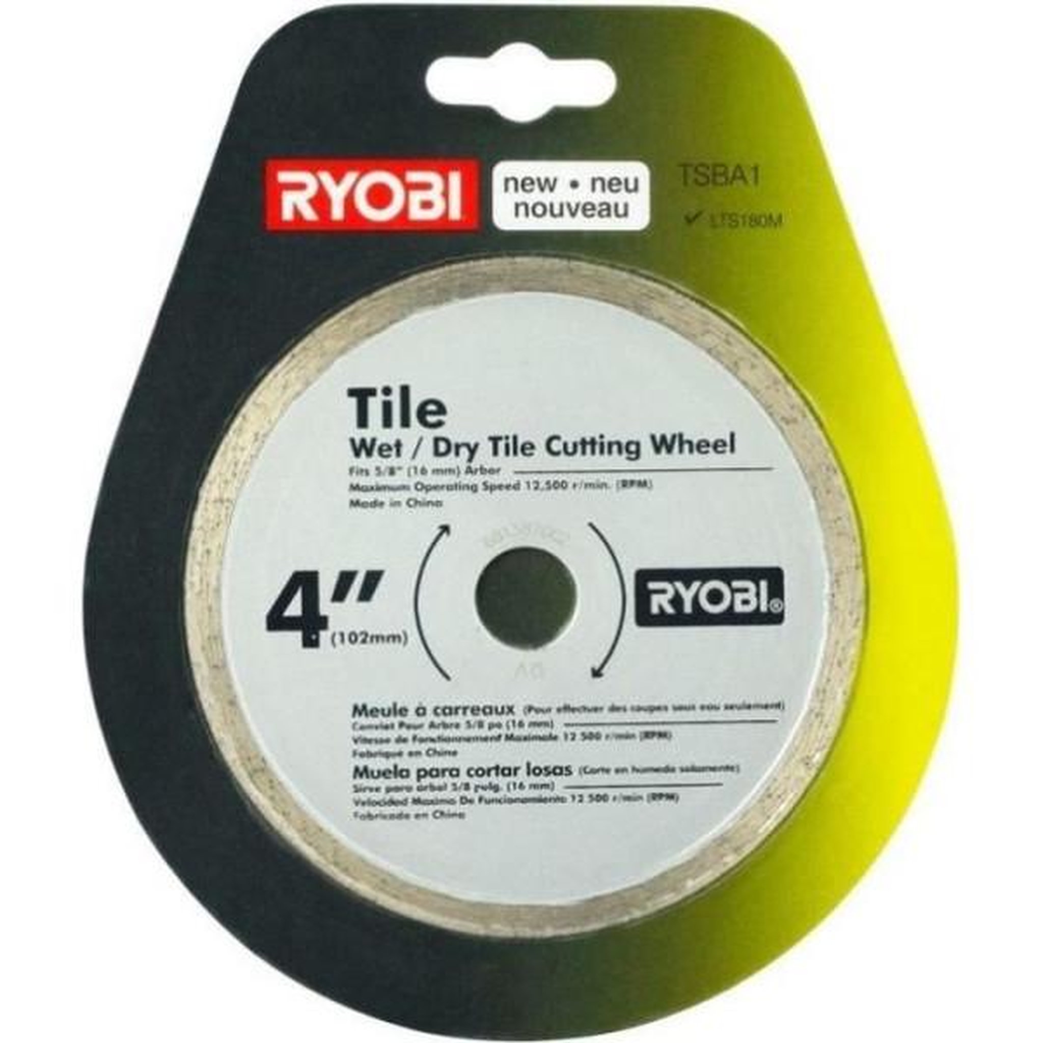 Ryobi Ryobi - disque de coupe diam. 102 mm pour carrelette one+™ lts180m - tsba1