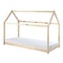 Voir la diapositive 1 : Paris Prix Lit Enfant & Matelas  Cabane  90x200cm Naturel