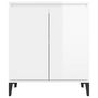Voir la diapositive 5 : VIDAXL Buffet blanc brillant 60x35x70 cm bois d'ingenierie