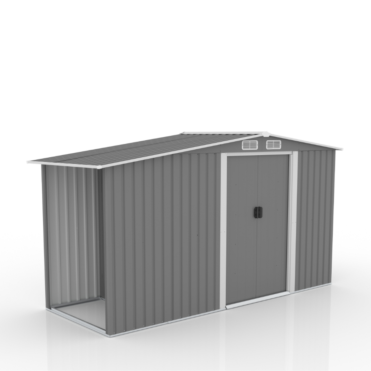 CONCEPT USINE Abri de jardin 4.38m2 avec abri bûches VOSGES