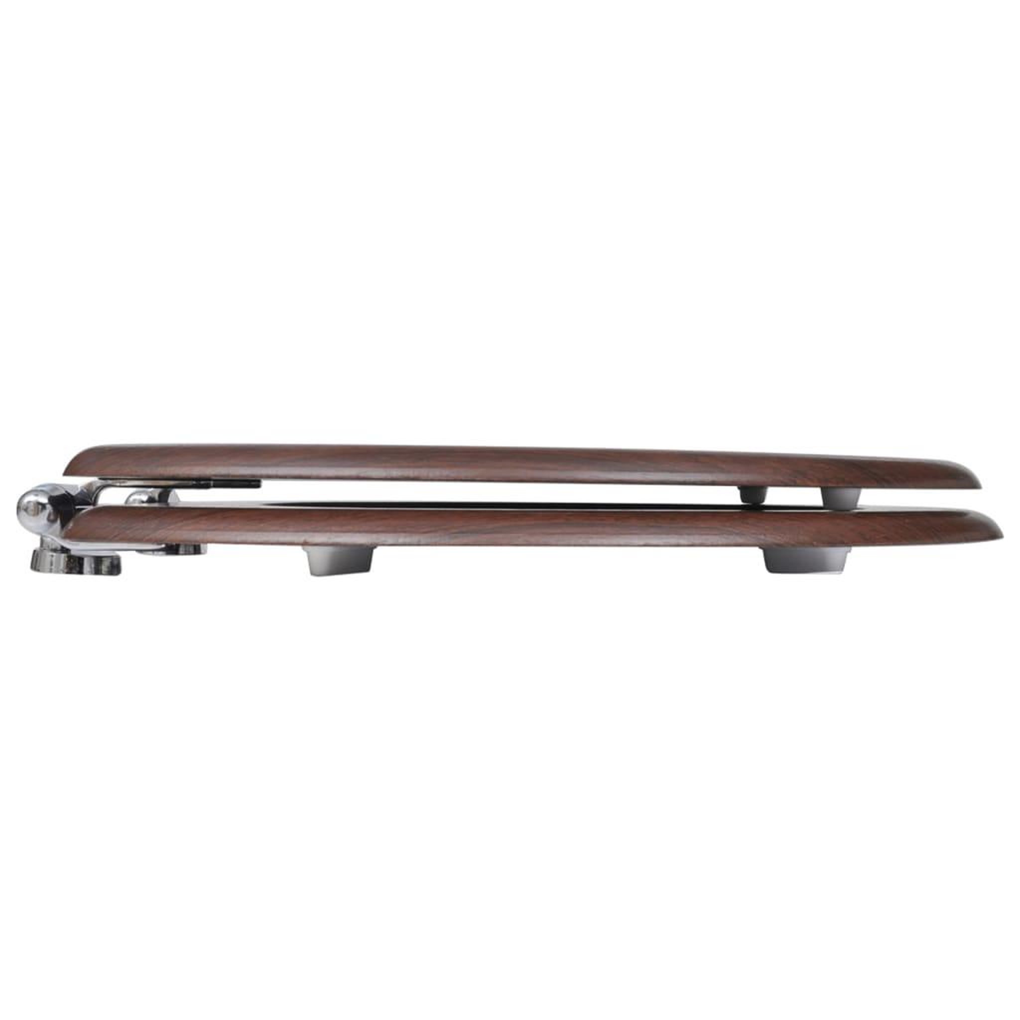 Voir la diapositive 4 : VIDAXL Sieges de toilette avec couvercles 2 pcs MDF Marron