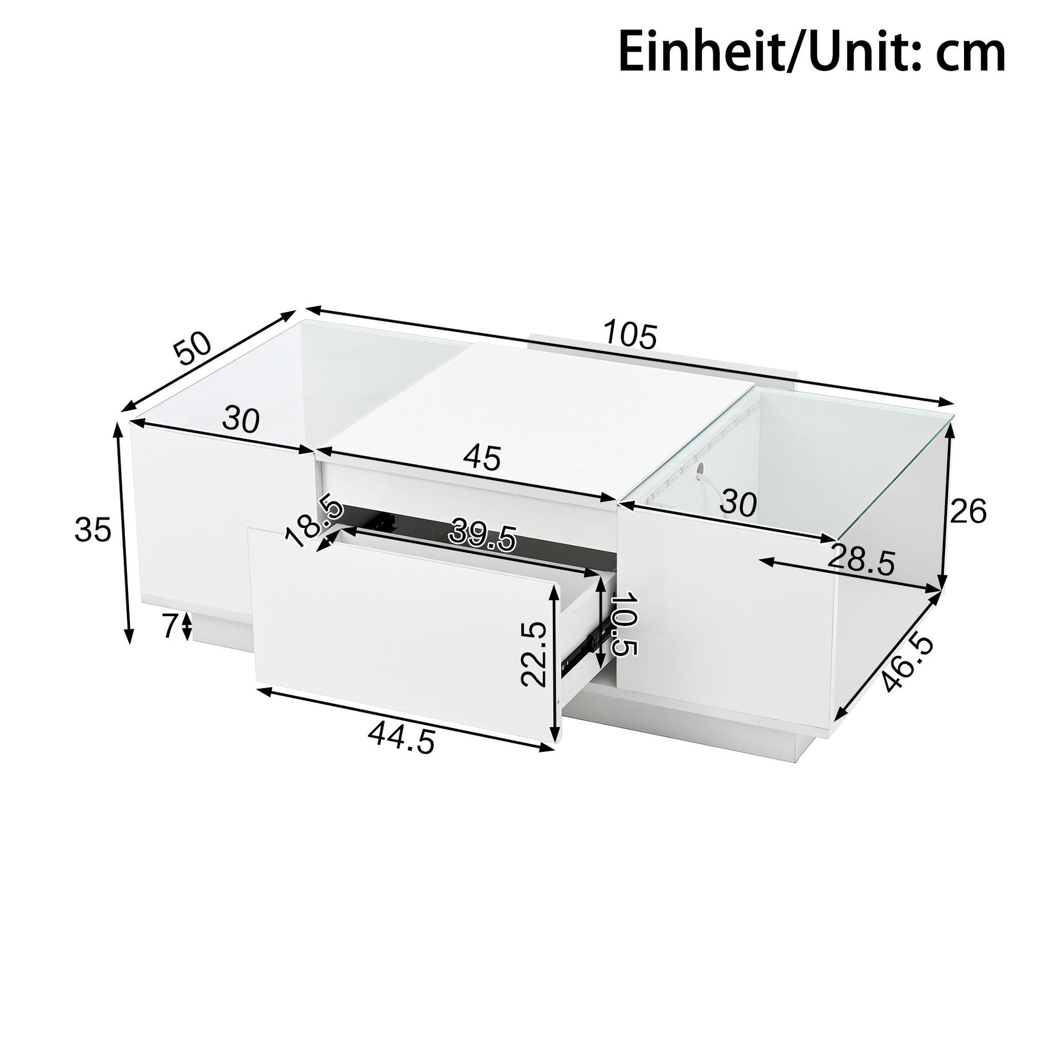 Voir la diapositive 3 : MERAX Table basse