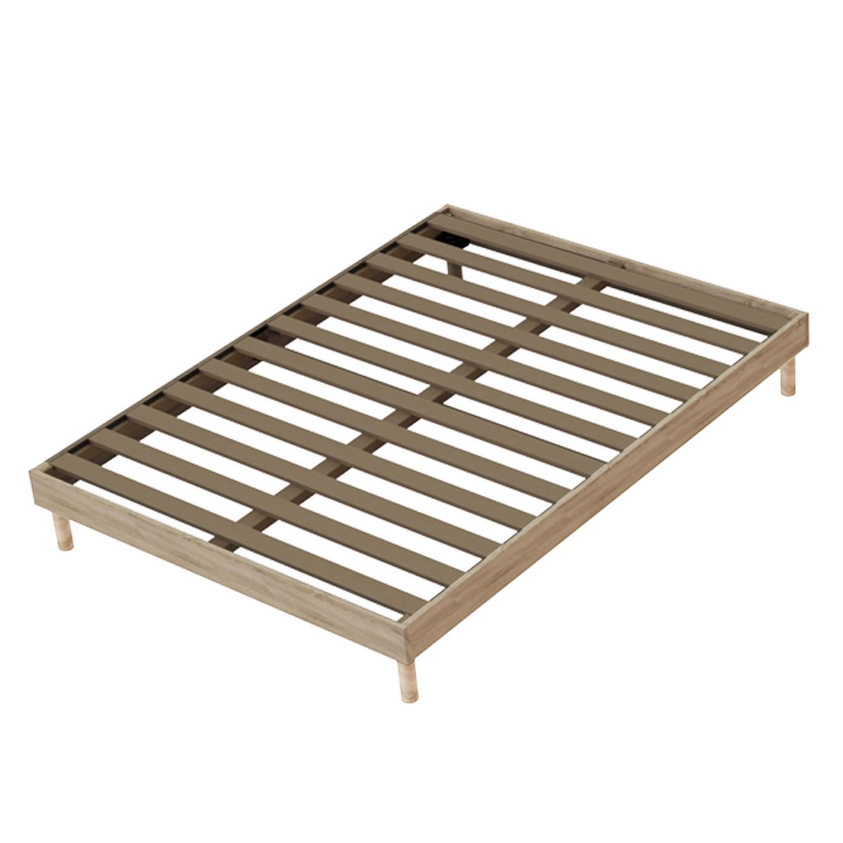 Ensemble literie  prêt à dormir Paul 160x200 cm : matelas + sommier + couette + oreillers 