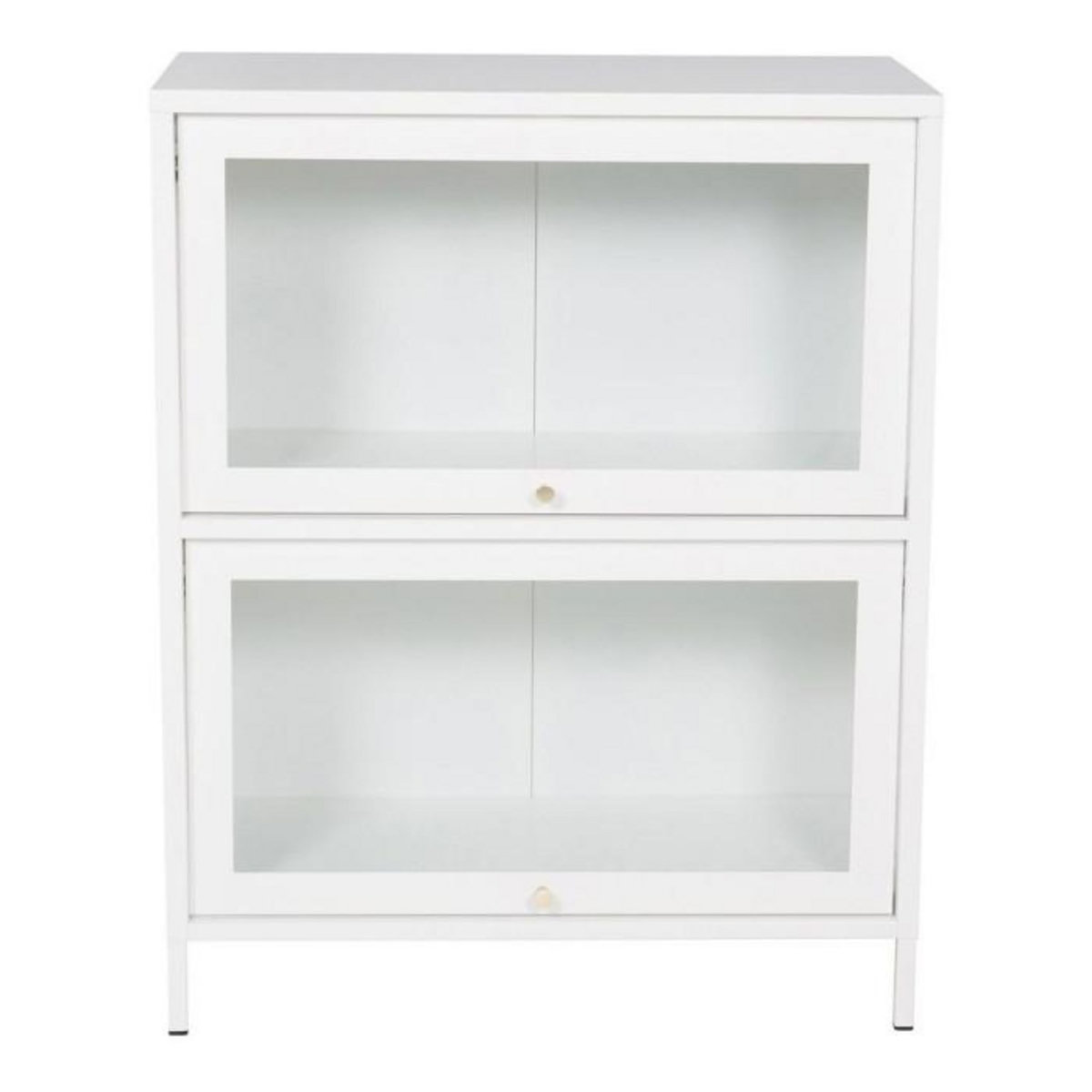 Paris Prix Vitrine 2 Portes  Bakal  100cm Blanc