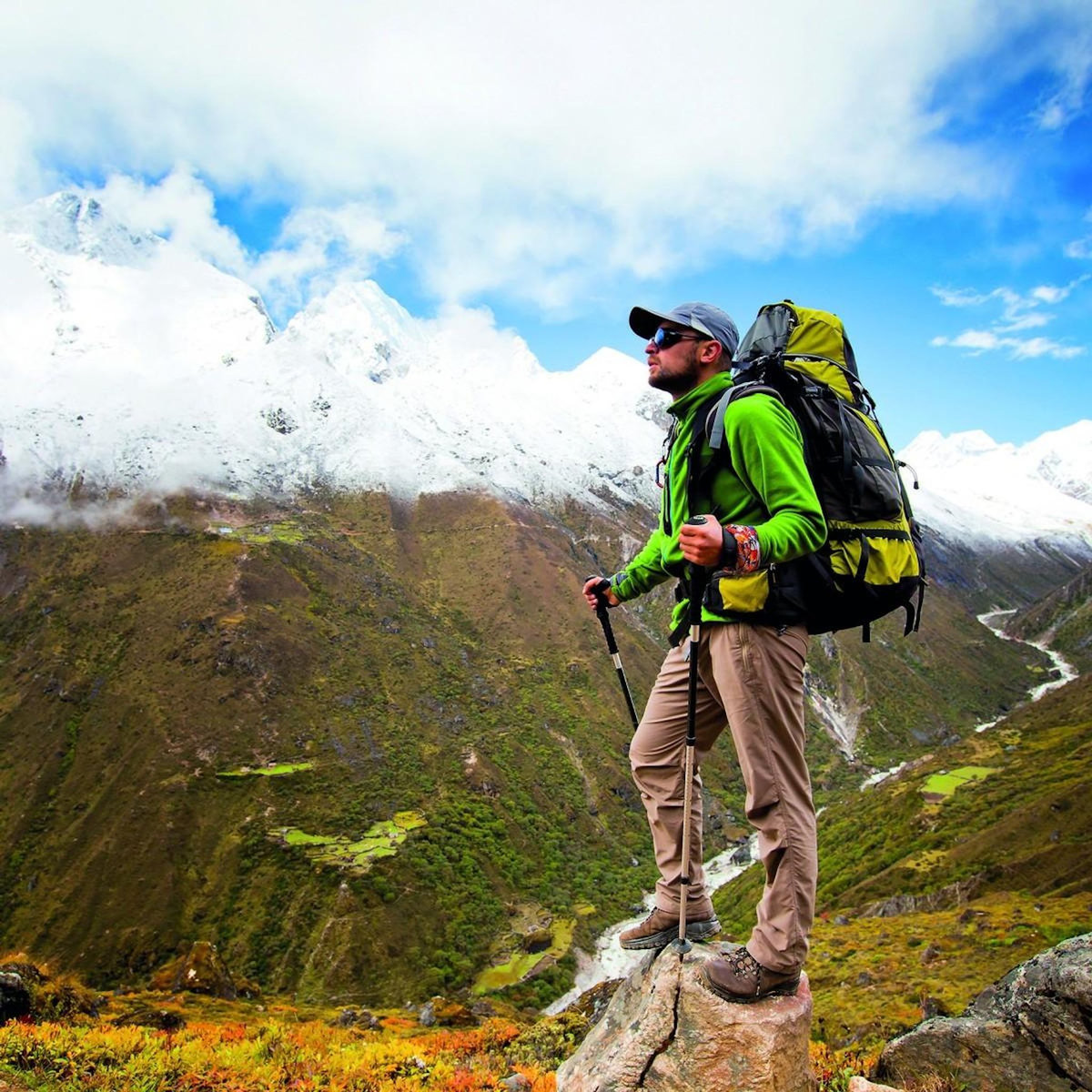 Kemper Réchaud gaz portable 4.5 kW + 4 cartouches gaz 230gr - Brûleur randonnée anti-vent Pliable Léger Camping Haute montagne KEMPER