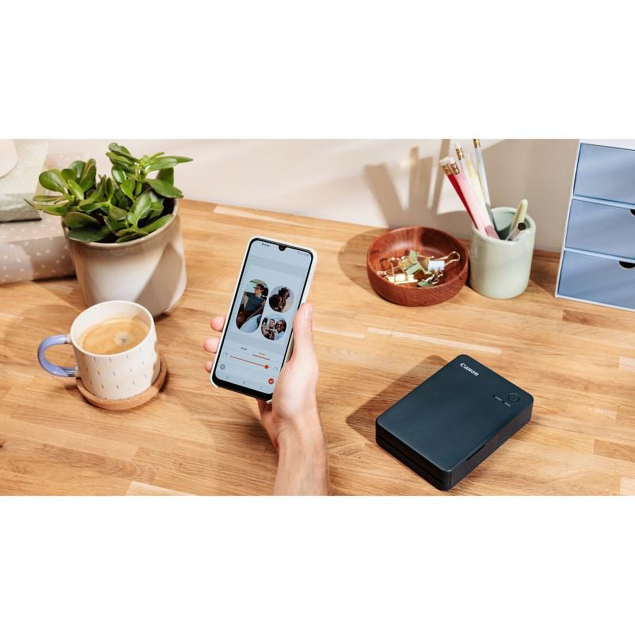 Voir la diapositive 6 : Canon Imprimante photo portable SELPHY QX20 Gris Foncé