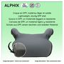 Voir la diapositive 6 : DISNEY Rehausseur isofix ALPHIX Disney 126-150 cm R129 i-Size