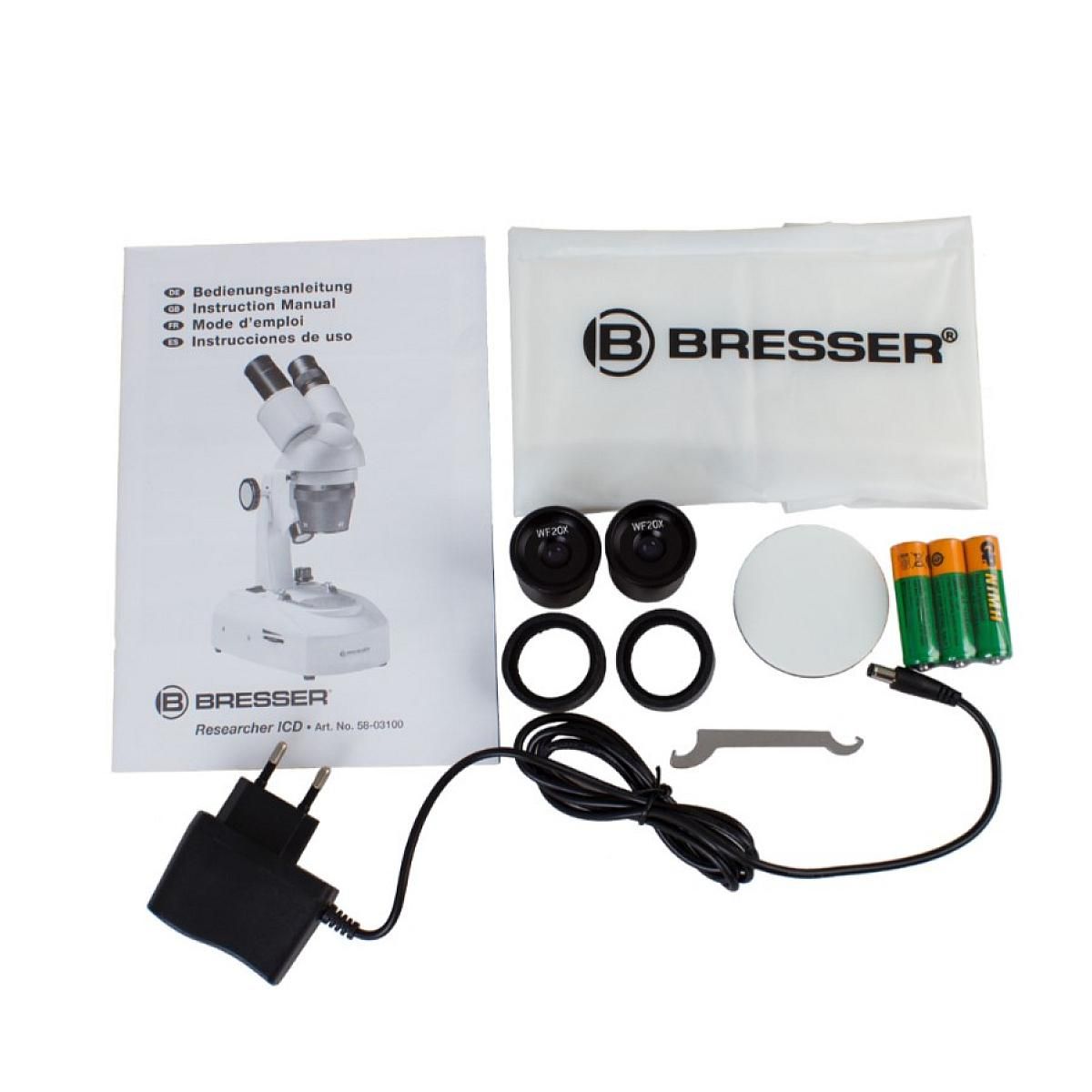 Bresser Microscope LED  Researcher ICD 2080x