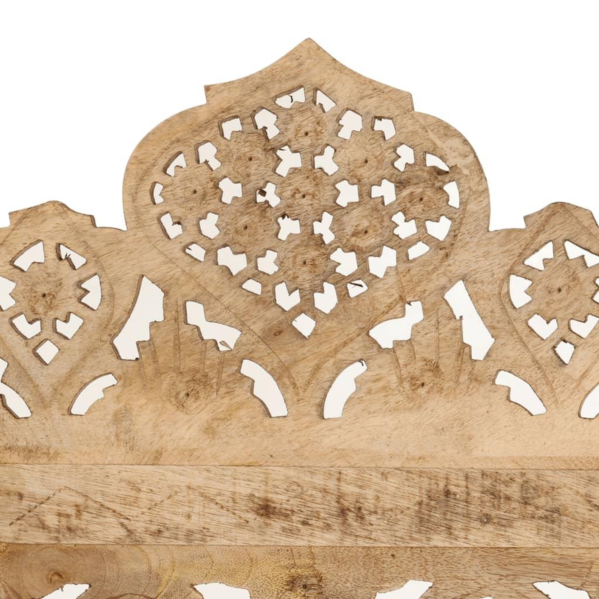 Voir la diapositive 3 : VIDAXL Cloison de separation 5 panneaux 200x165 cm Bois de manguier