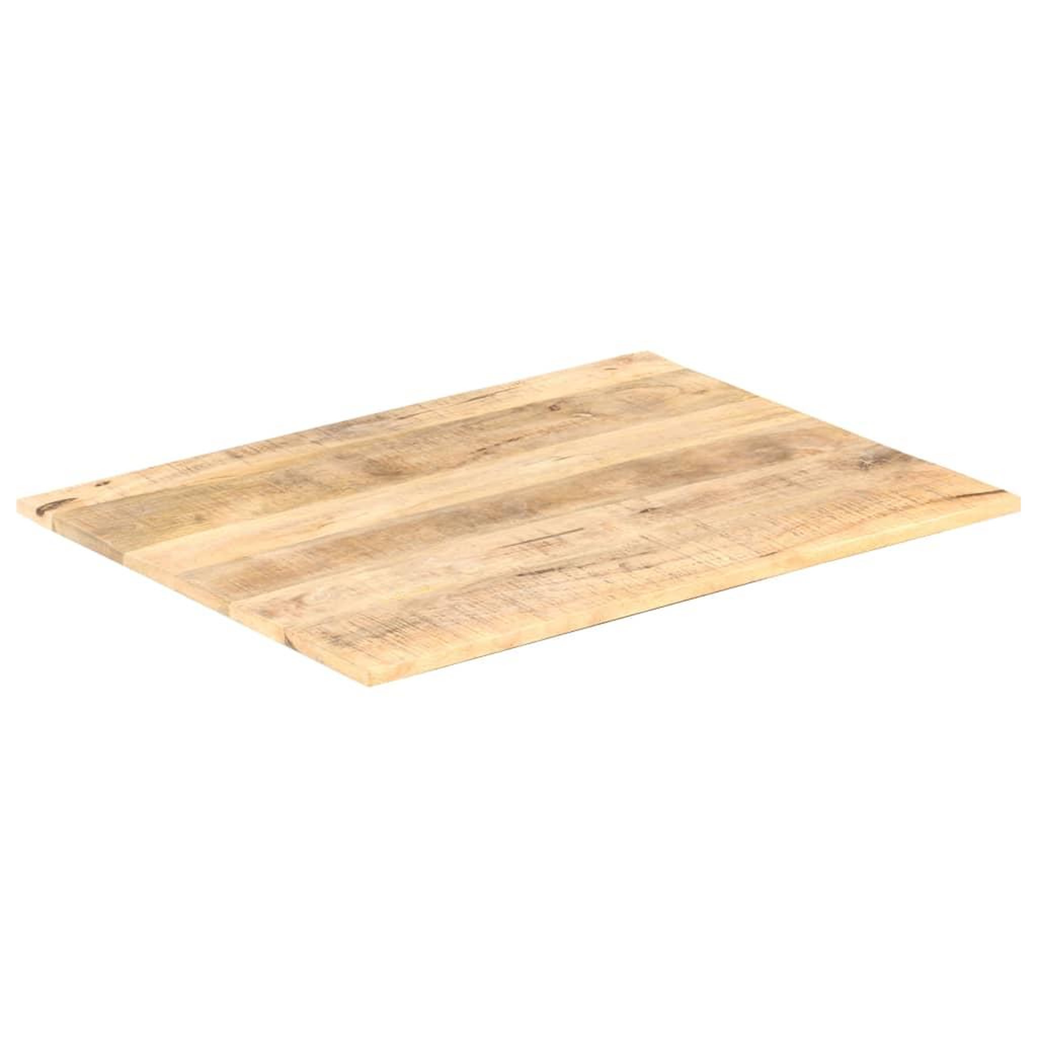 Voir la diapositive 2 : VIDAXL Dessus de table Bois de manguier solide 15-16 mm 90x60 cm