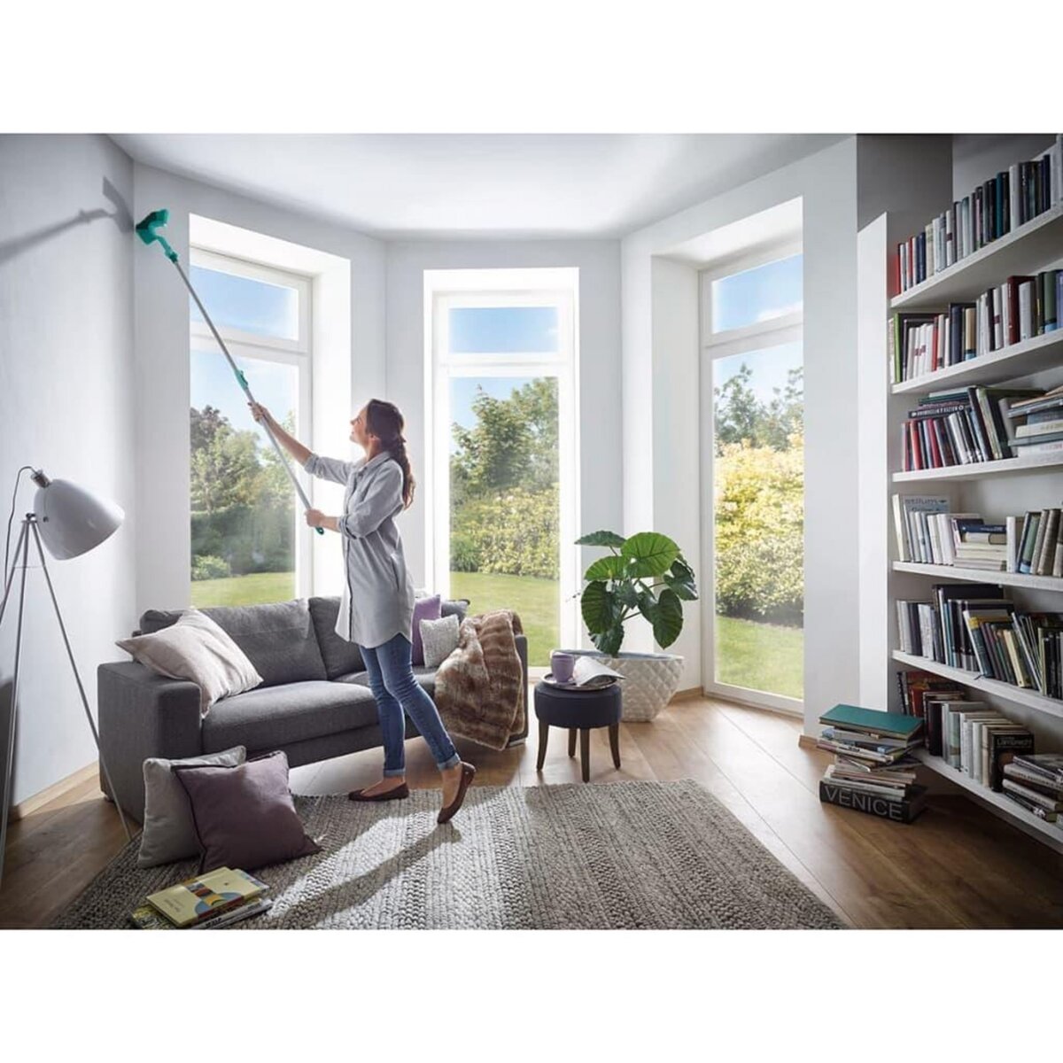 Leifheit Leifheit Brosse a epousseter/Balai a toile d'araignee Dusty 2,3m 41510