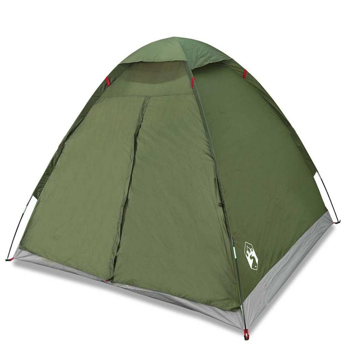 VIDAXL Tente de camping a dome 2 personnes vert olive impermeable