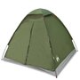 Voir la diapositive 2 : VIDAXL Tente de camping a dome 2 personnes vert olive impermeable