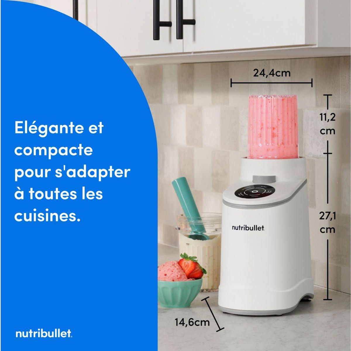 nutribullet Turbine à glace CHILL NBD0503W