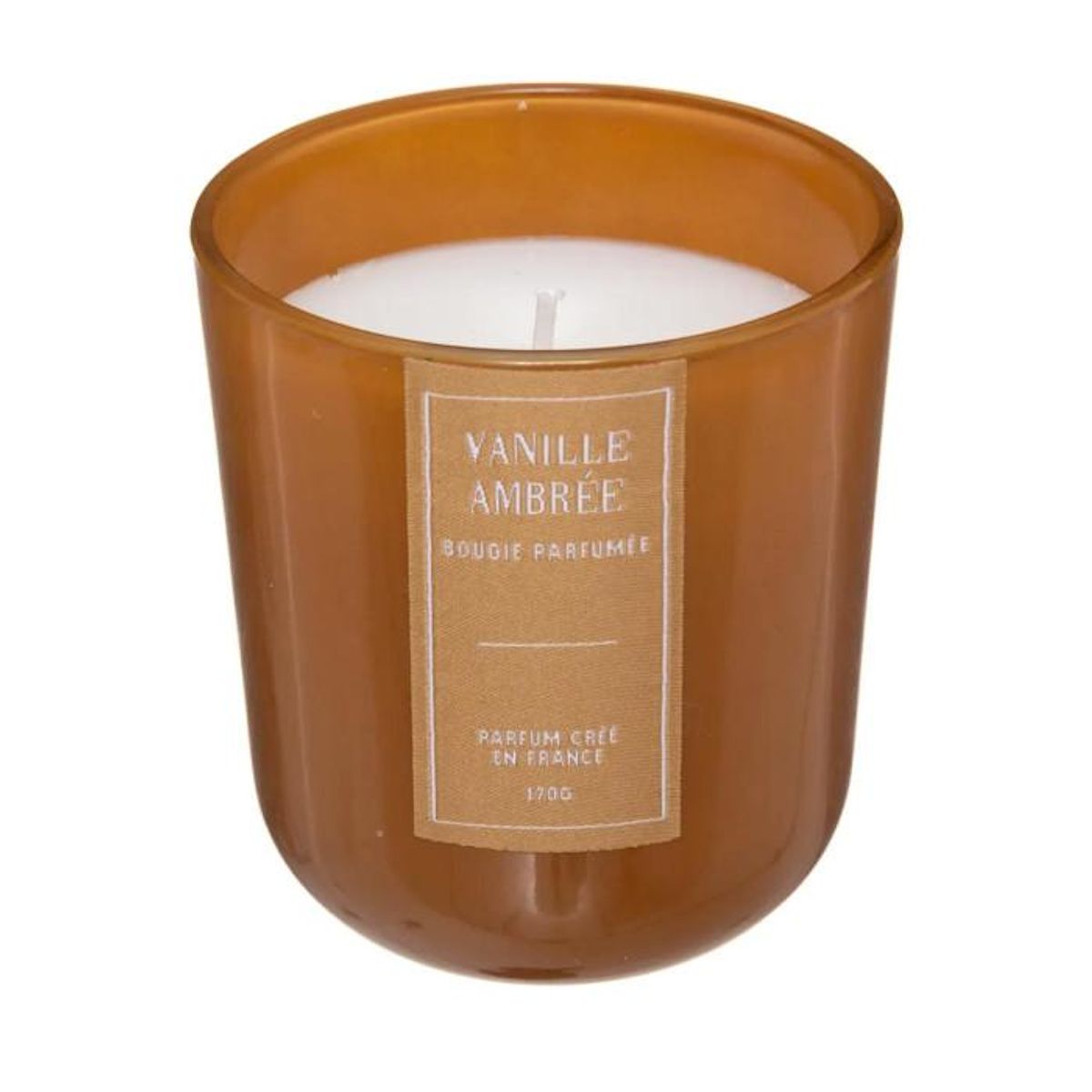 COMPTOIR DE LA BOUGIE Bougie Parfumée  Sili  170g Vanille Ambrée
