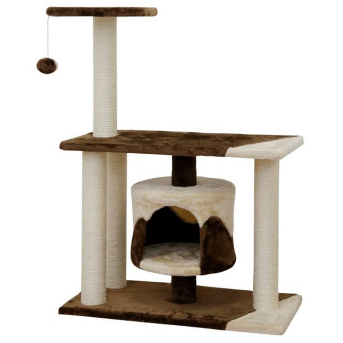 KERBL Kerbl Arbre a chat Jade Pro 96 cm Marron et beige