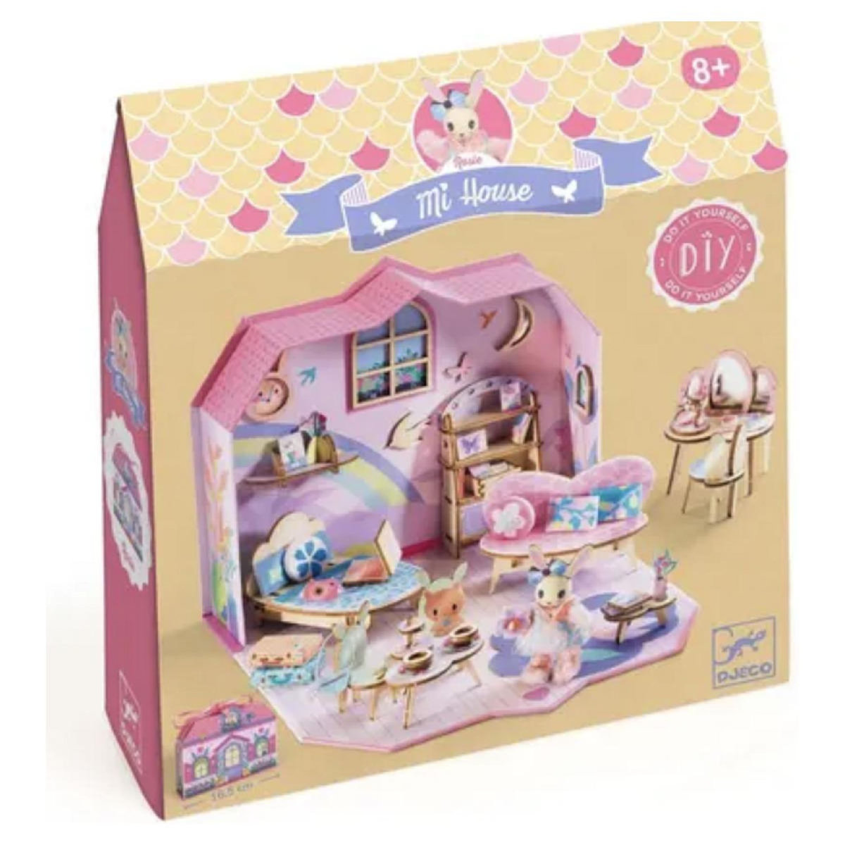 Djeco MINI MAISON DIY - Mi House - Rosie