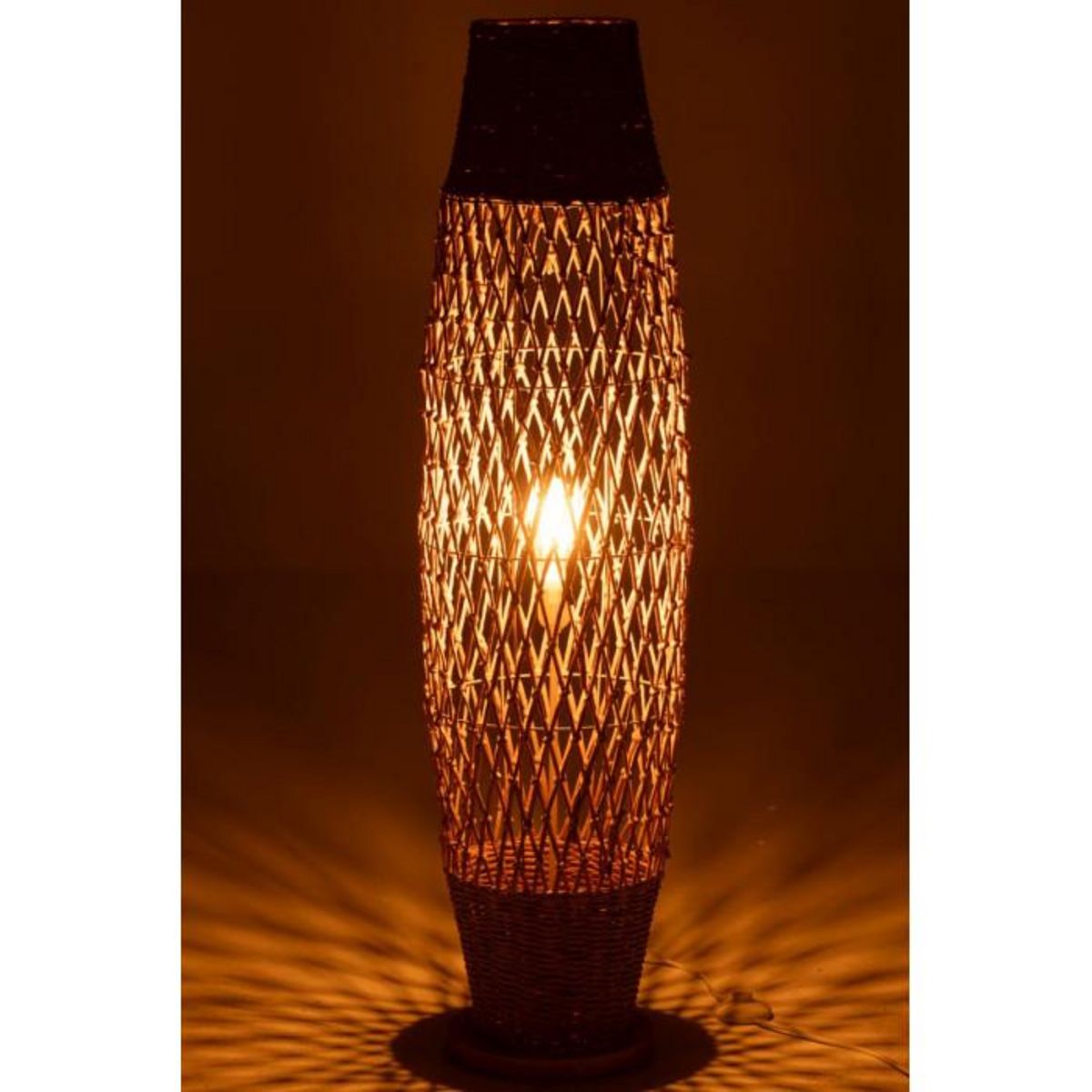 Paris Prix Lampadaire Torsade en Métal  Deann  119cm Naturel