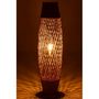 Voir la diapositive 3 : Paris Prix Lampadaire Torsade en Métal  Deann  119cm Naturel