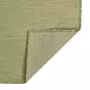 VIDAXL Tapis a tissage plat d'exterieur 80x150 cm Vert
