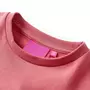 VIDAXL Sweat-shirt enfants bloc de couleurs rose et henne 92