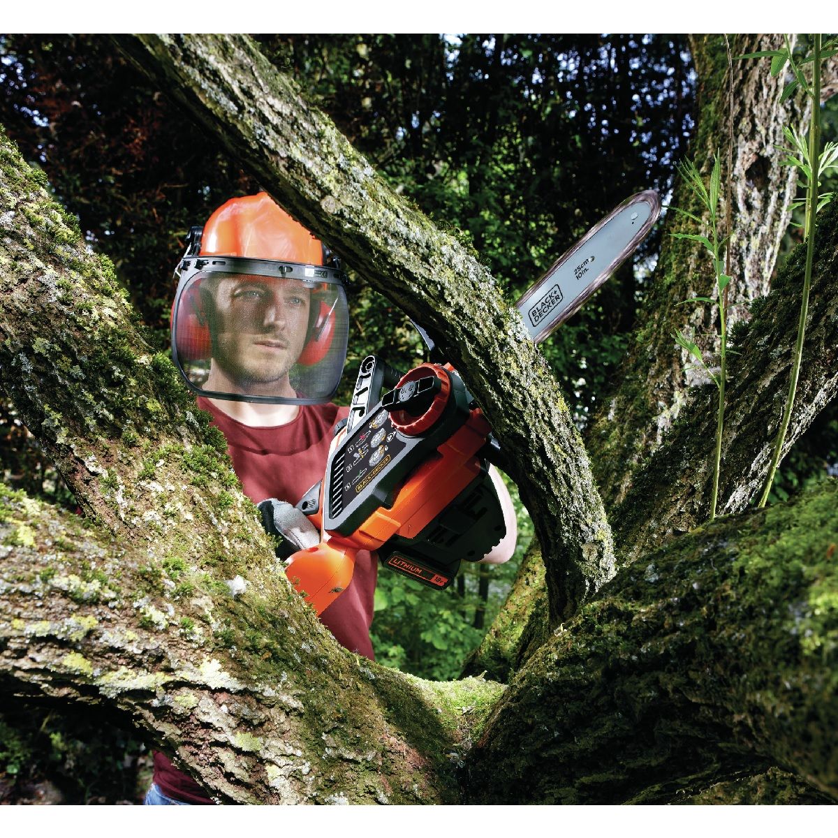 Black & Decker Tronçonneuse sur batterie BLACK & DECKER 18 V - guide de 25 cm