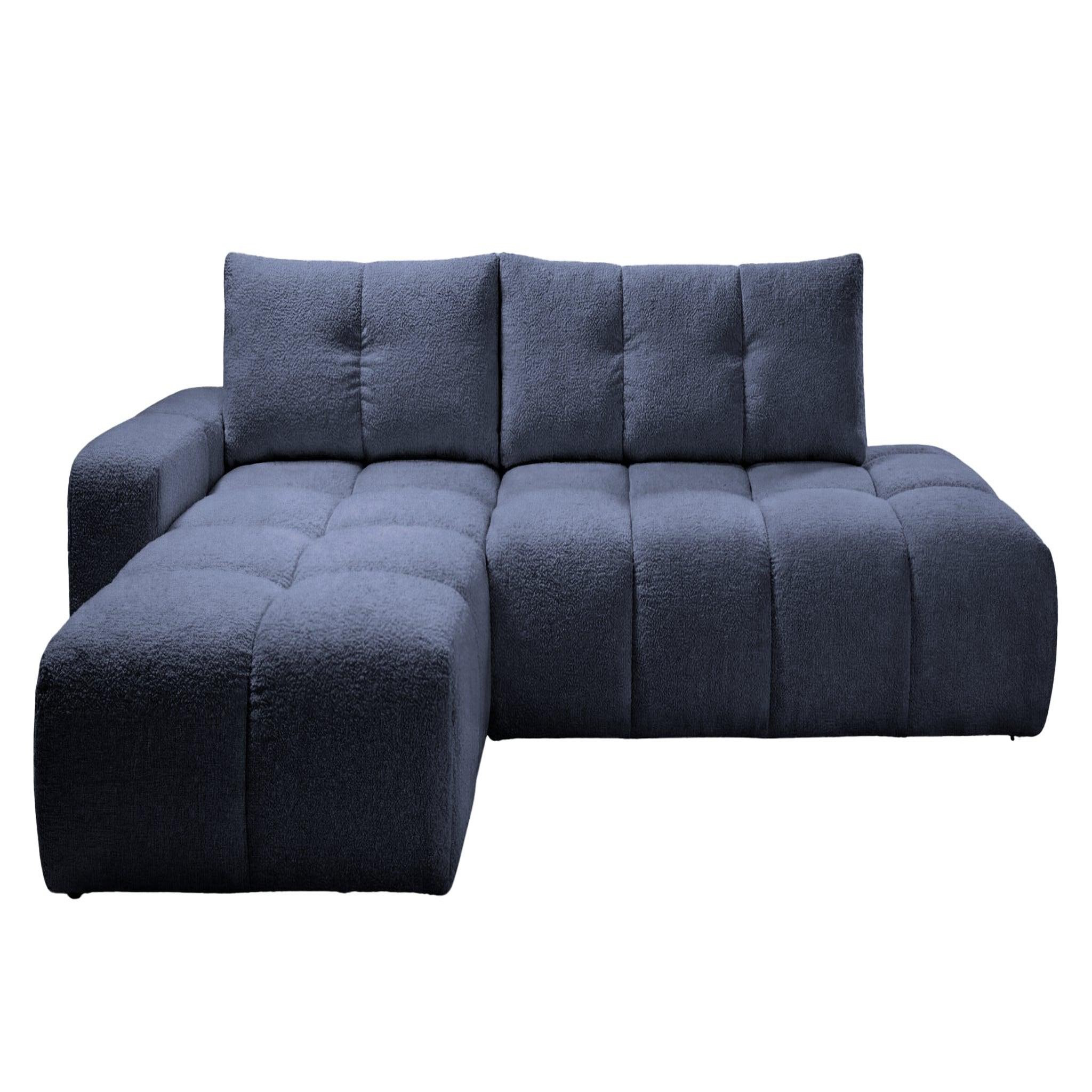 Voir la diapositive 1 : CASANOVA PARIS Constance - canapé d'angle tissu chenille