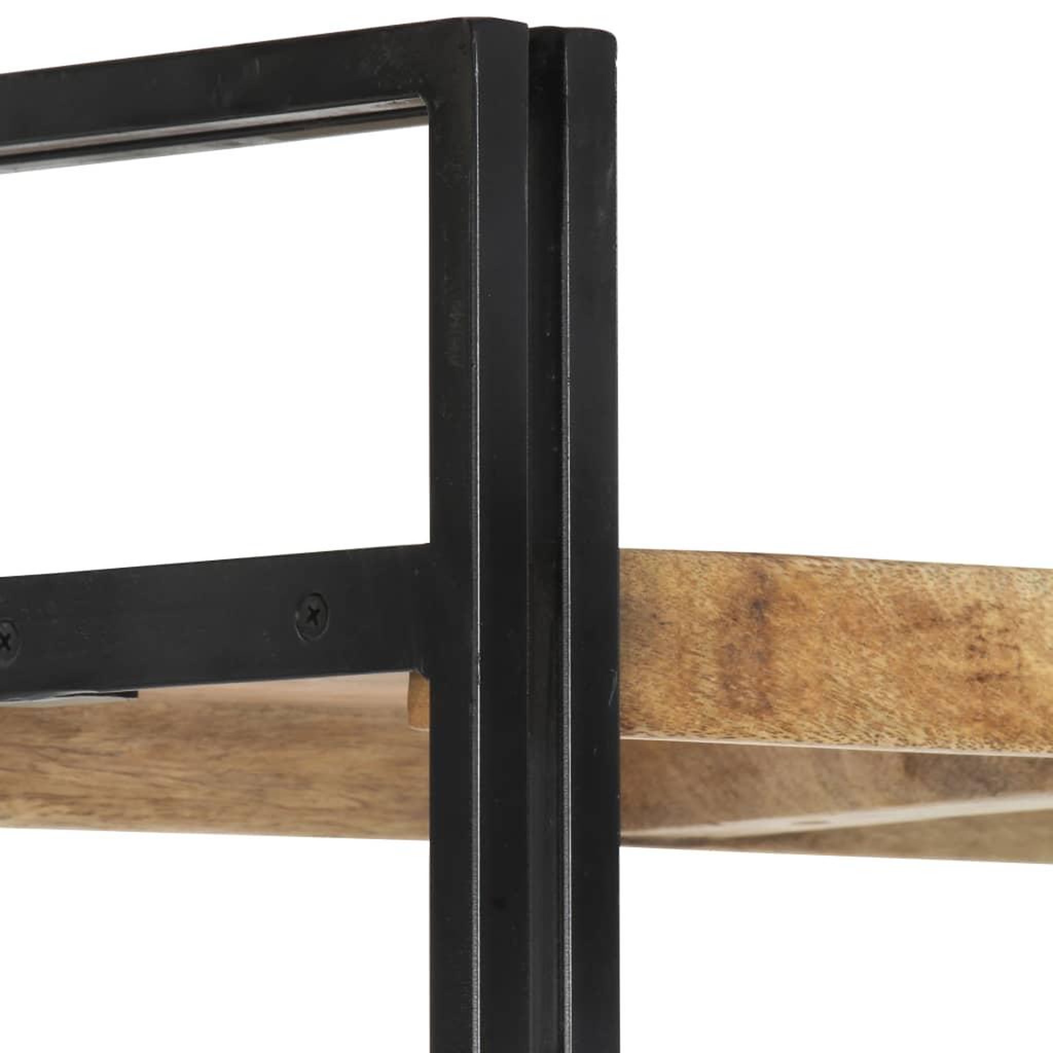 Voir la diapositive 4 : VIDAXL Bibliotheque a 5 niveaux 60x30x180 cm Bois de manguier solide