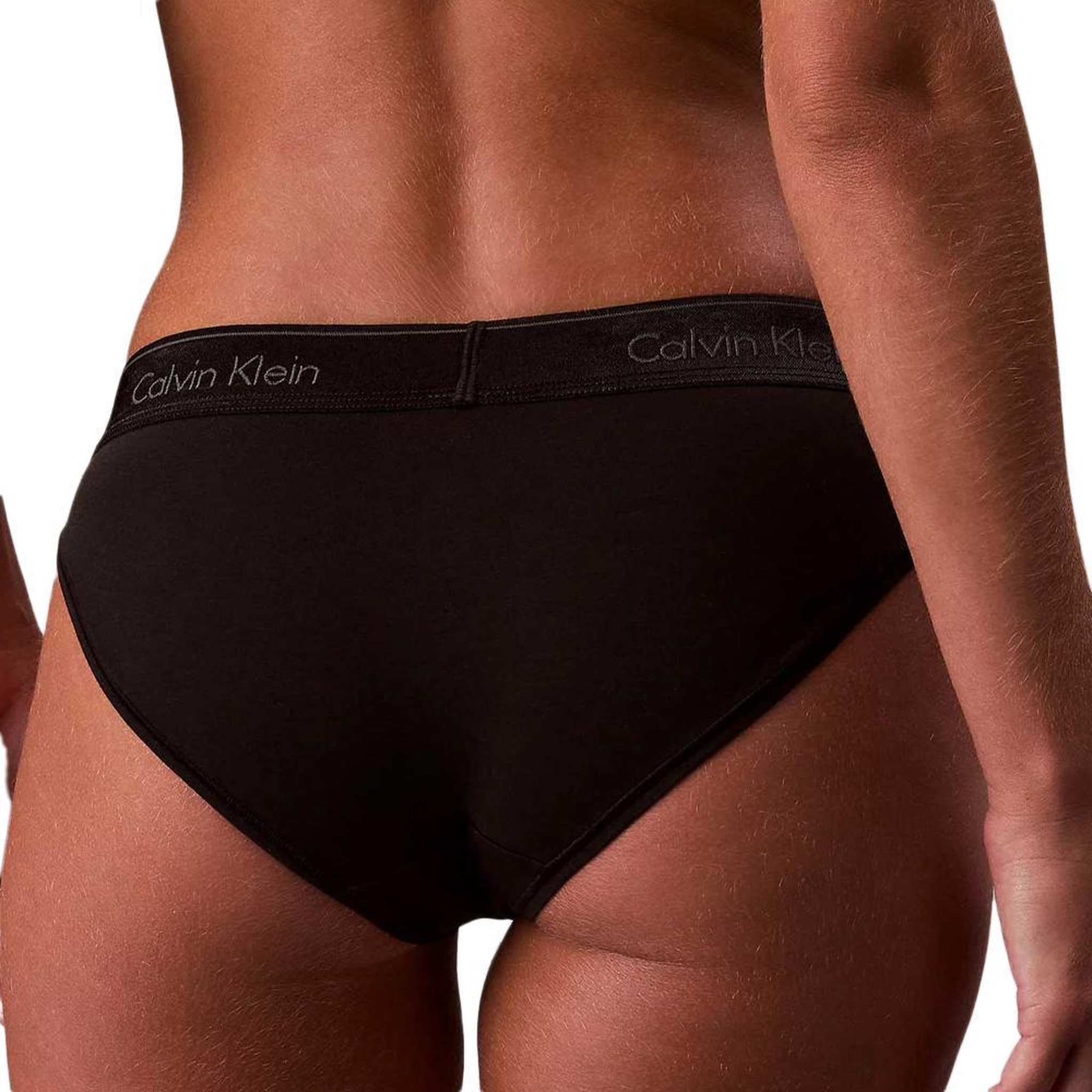 Voir la diapositive 2 : CALVIN KLEIN JEANS Culotte Noir/Gris Femme Calvin Klein Jeans Bikini