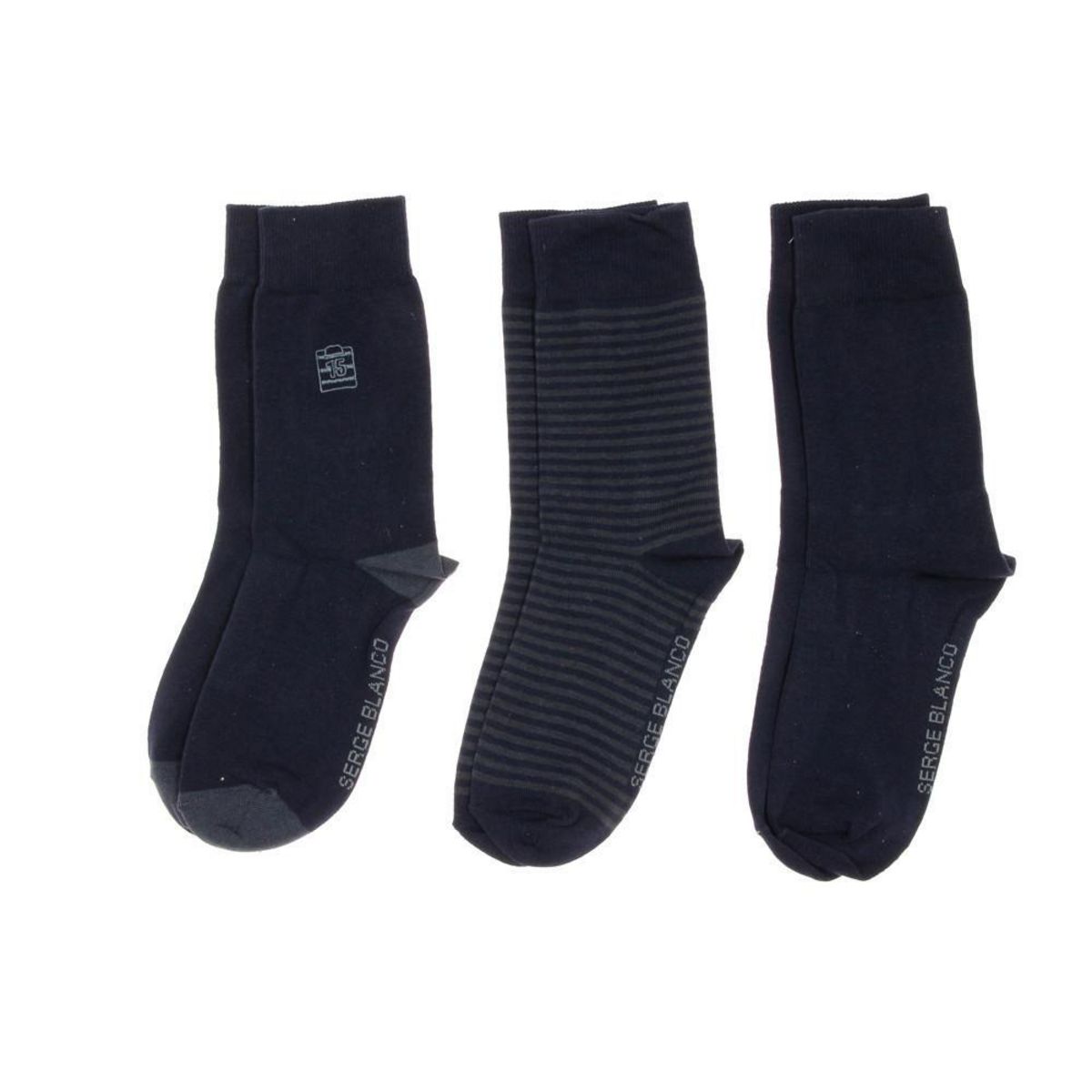 SERGE BLANCO x3 paires de chaussettes  Homme Serge Blanco 0NY