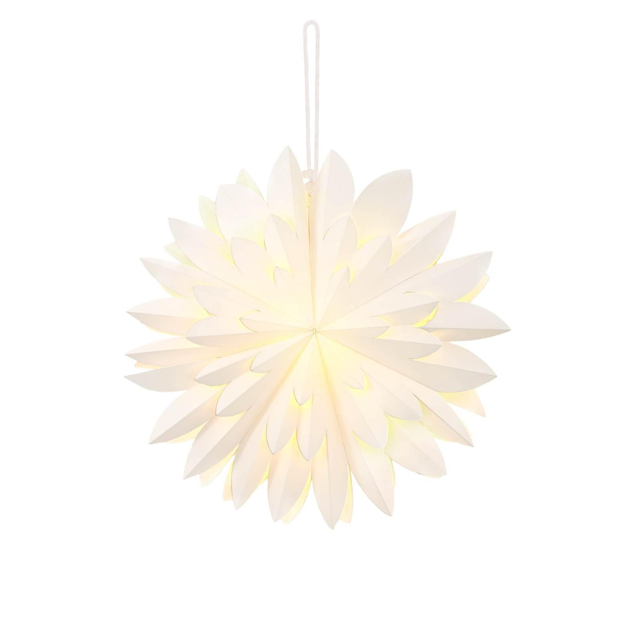 VIDAXL Eclairage de Noël RAAHE 10 LED Blanc chaud 60 x 20 x 60 cm