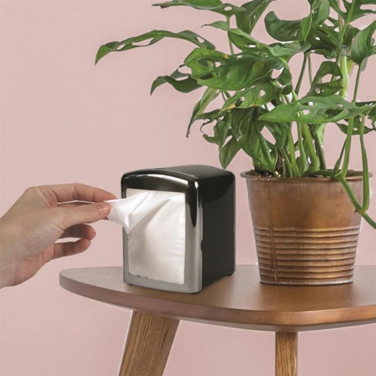 Paris Prix Lot de 100 Serviettes en Papier  Distributeur  9x13cm Blanc