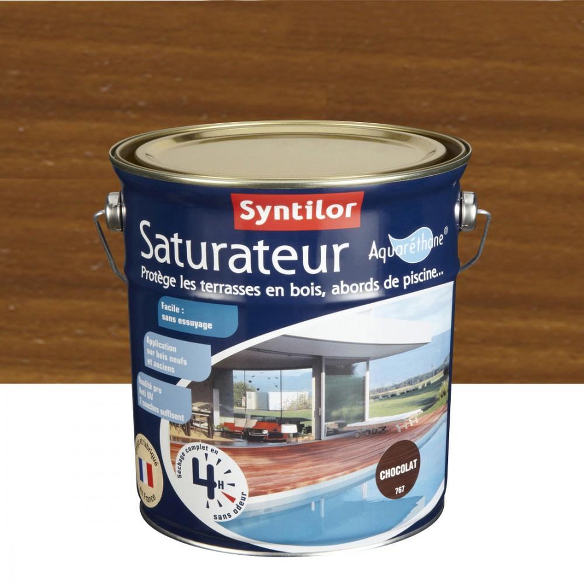 CENTRALE BRICO Saturateur Ultra protect SYNTILOR, teck, mat 2.5 l