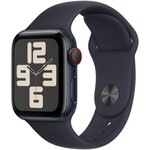 APPLE Montre connectée SE 40MM Alu/Minuit cellular S/M 2023