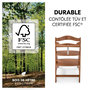 Voir la diapositive 3 : HAUCK Chaise haute en bois Alpha+B