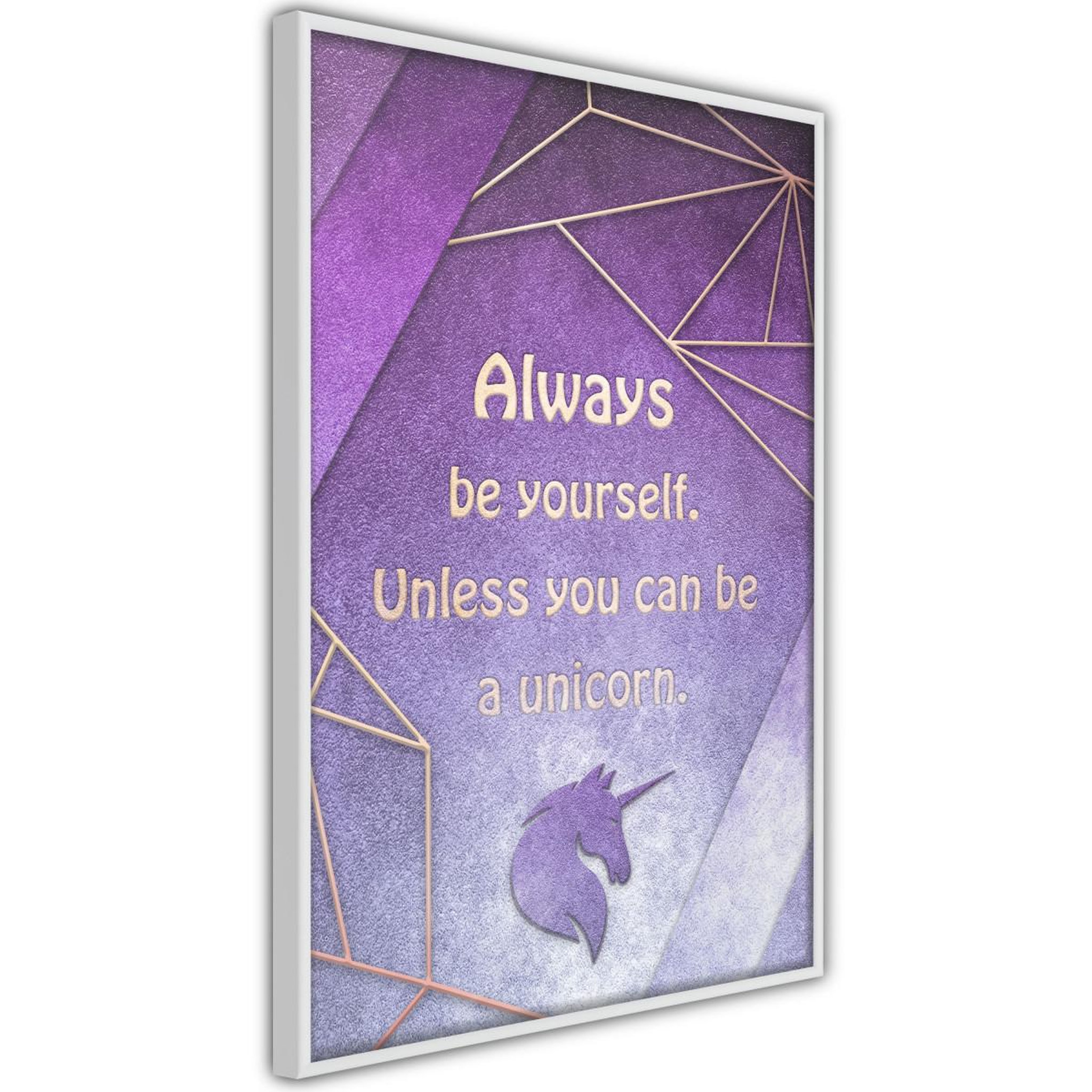 Paris Prix Affiche murale encadrée  always be yourself
