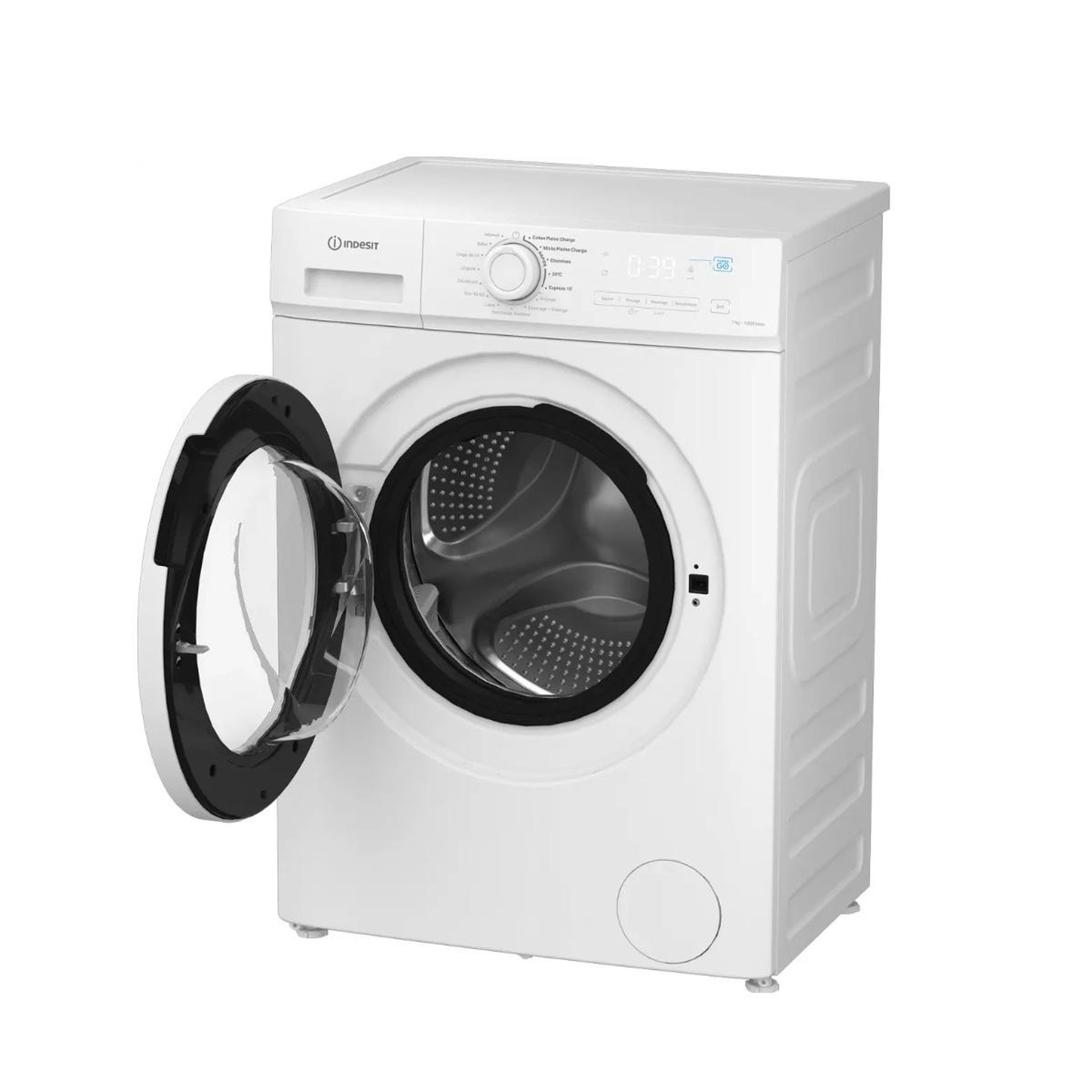 Voir la diapositive 4 : Indesit Lave-linge frontal 7kg 1200 tours/min - IMA762MYTIMEFR