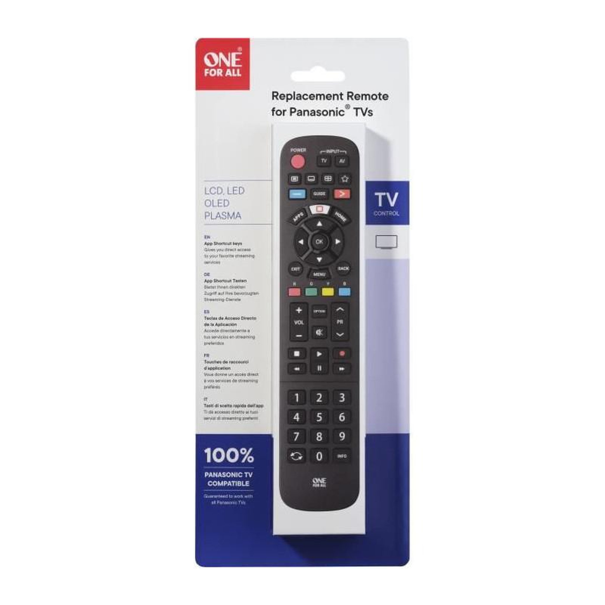 Voir la diapositive 2 : One For All ONE FOR ALL URC4914 - Telecommande de remplacement pour TV Panasonic