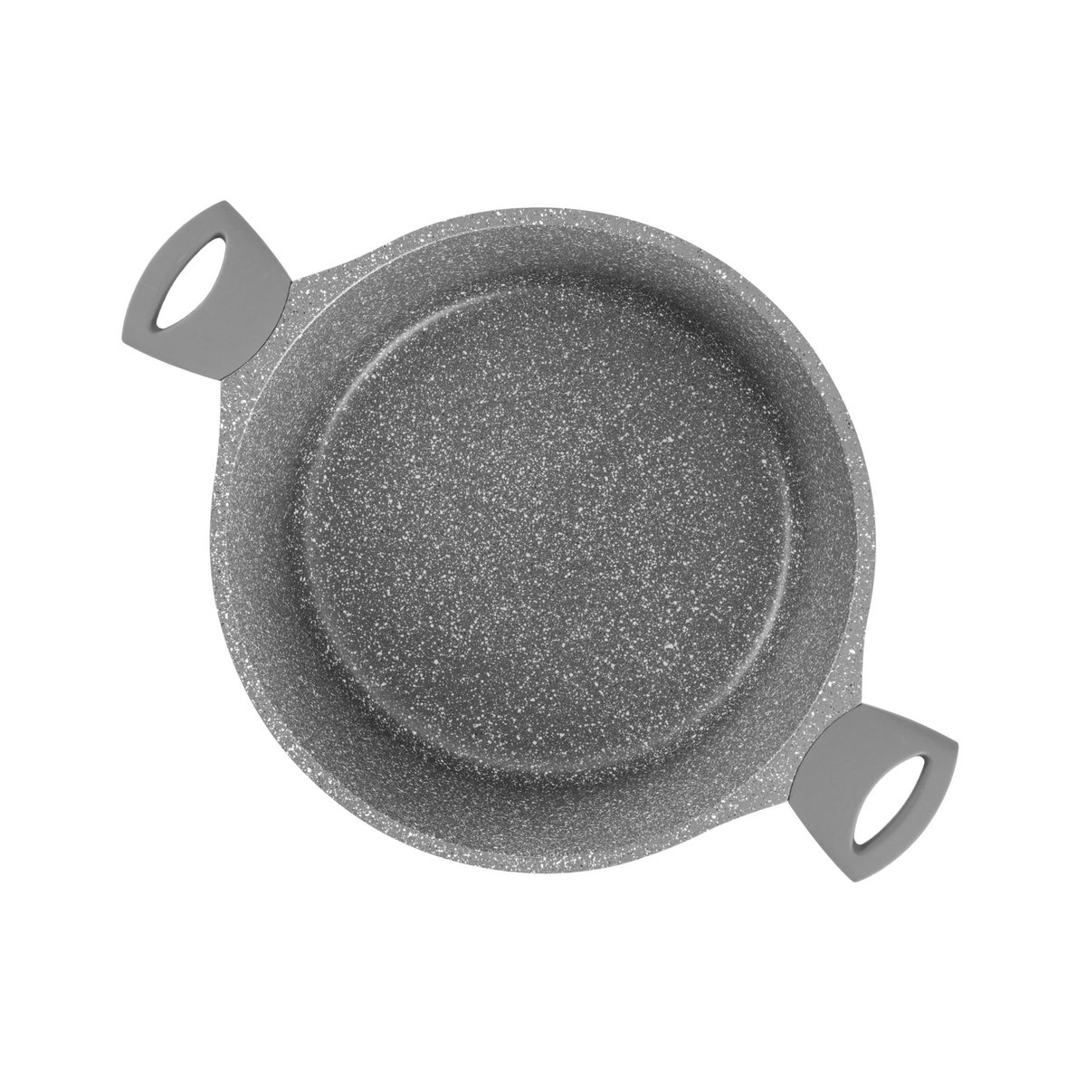 Fortus Faitout fonte aluminium EFFET PIERRE 24 cm