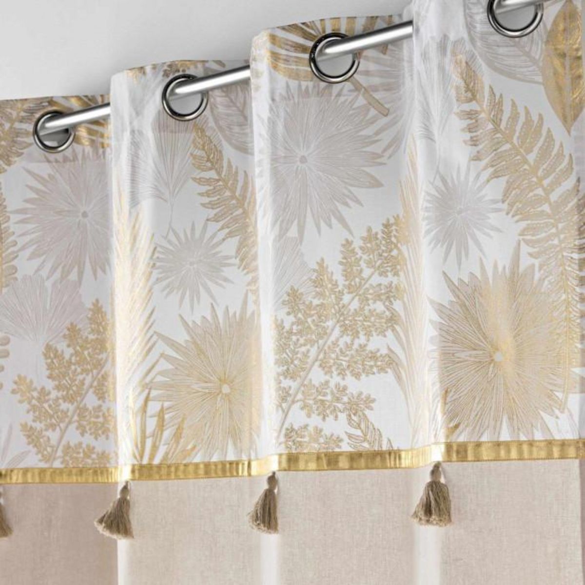 Paris Prix Rideau à Œillets  Melisse  140x240cm Multicolore